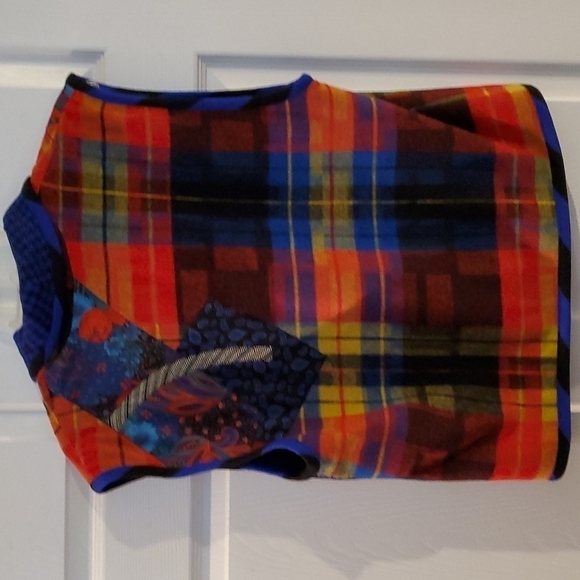 Canvasbacks Lutton & Horsefield Multicolor Wool Blend Vest Sz M - Picture 4 of 11